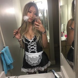 Sexy AF Halloween maid costume